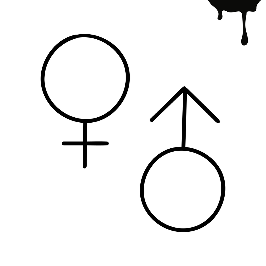 Symbol of man and woman