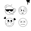Pack of emoji
