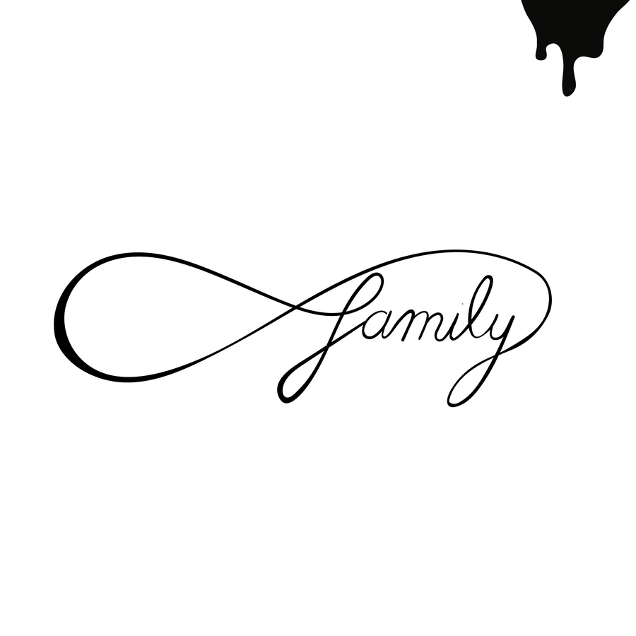 Tattoo "family" x 2 pcs.