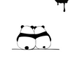 Two pandas x 2 pcs.